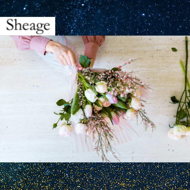 webメディア「Sheage」幸運を呼び、持ち主の魅力もアップする「花風水」